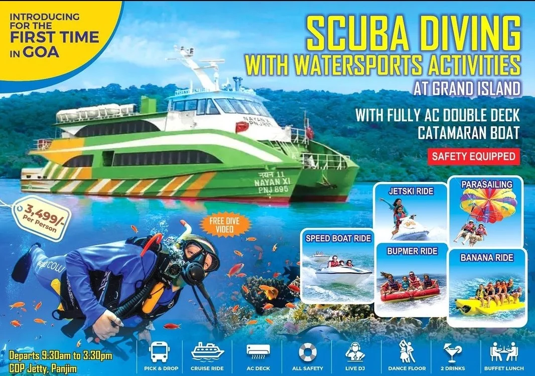 best scuba diving service in goa