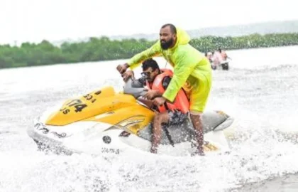 Jetski ride in panjim,goa